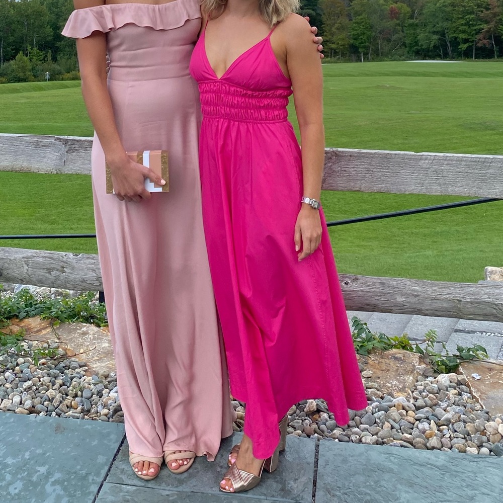 Zara Pink Maxi Dress